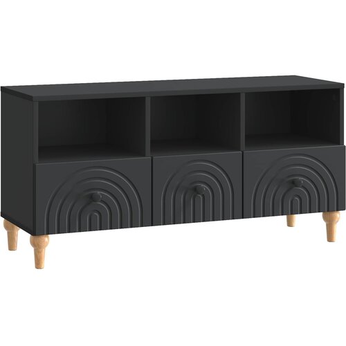 TV ormar Crna 102 x 34,5 x 50 cm Konstrukcijsko drvo Cene