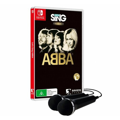 Ravenscourt Switch Let's Sing: ABBA - Double Mic Bundle Cene