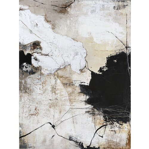 Malerifabrikken Tiskana/z ročno naslikanimi elementi slika na platnu 90x118 cm Reform 1 &ndash; Cene