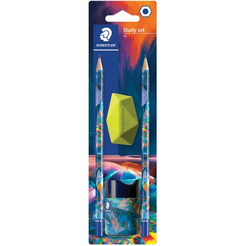 Olovka GRAFITNA HB MULTIVERSE PK2 PLUS GUMICA PLUS ŠILJILO STAEDTLER 170SBKE2-1 BLISTER Cene
