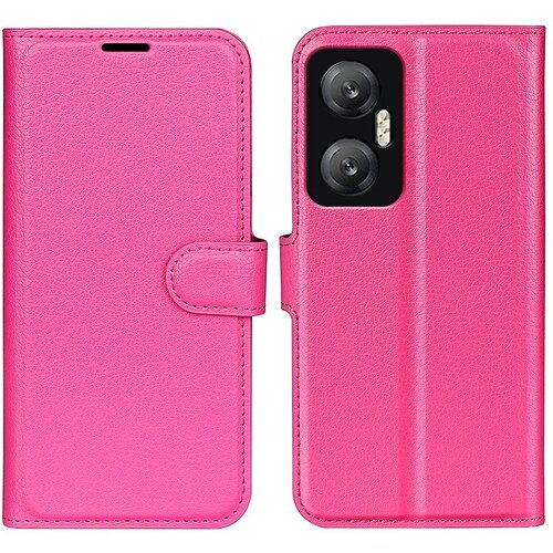 INORCO Za Infinix Hot 20 5G telefonska lupina proti praskam, etui za telefon s preklopnim stojalom in teksturo litchi iz PU usnja, (22035979) Cene