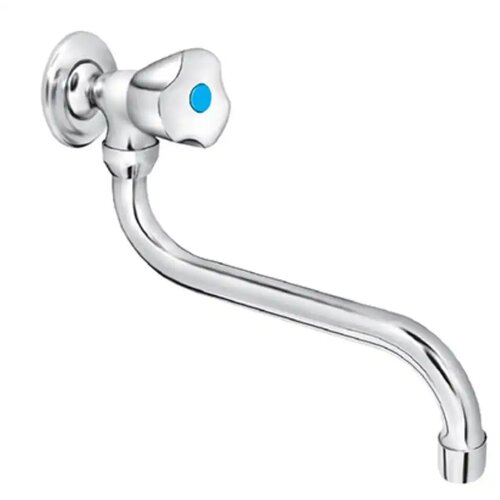 Rosan jednoručna zidna slavina - ventil 1/2'' g.deo - donji izliv 18mm KERAMIC AK52S200 Slike