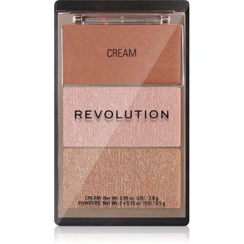 Revolution Highlight Icon Palette paleta osvetljevalcev odtenek Molten Bronze 1 kos Slike