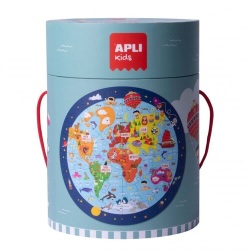 Apli puzle kružnog oblika worldmap 18201 Cijene