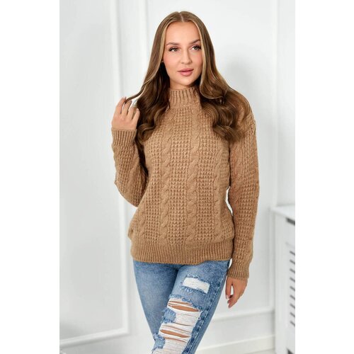 Kesi Sweater over the head Camel Slike