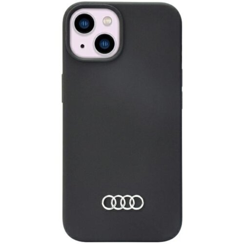  ORIGINAL CASE AUDI HARDCASE SILICONE CASE AU-LSRIP14-Q3/D1-BK ZA IPHONE 14 CRNA Slike