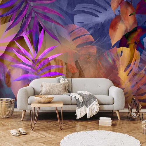  Foto tapeta - Vigorous Leaves - Third Variant 500x350 Cijene