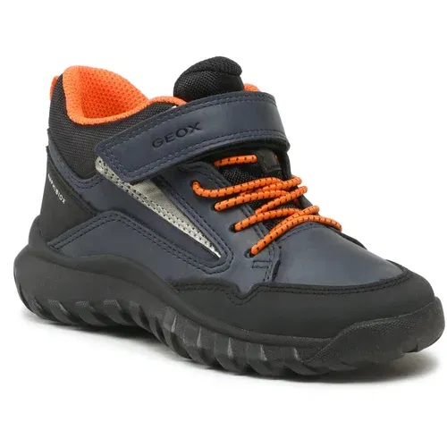 Geox Nizki čevlji J Simbyos Boy B Abx J36L0C 0MEFU C0659 M Navy/Orange