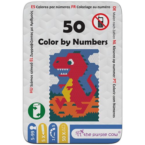Singa Games Potovalnih 50 - Barvanje poštevilkah, (21101621) Cene
