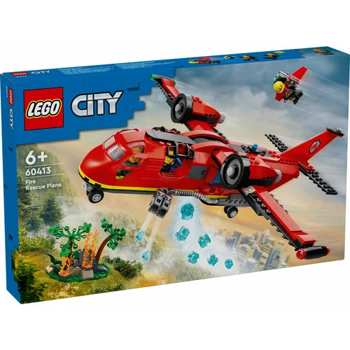 Lego letalo za reševanje iz požarov 60413