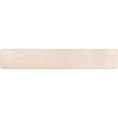  Tepih Print Krema 250 x 50 cm Poliester i PVC - Krema 50 x 250 cm Slike