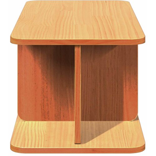  Kava Stol Vosak smeđa 80 x 39,5 x 33,5 cm Masivna borovina Slike