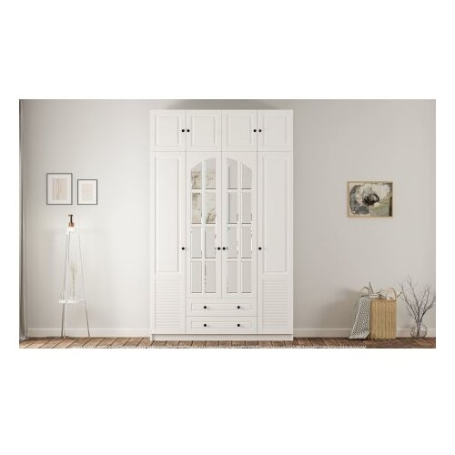 Hanah home ormar mat bele boje rb 185 18 (167RAB1208 ) Slike
