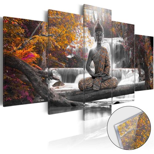  Slika na akrilnom staklu - Autumnal Buddha [Glass] 200x100 Slike