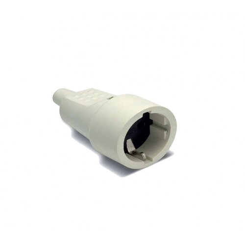  Strujna utičnica Schuko, uzemljenje, 16A/250V, bijela Slike