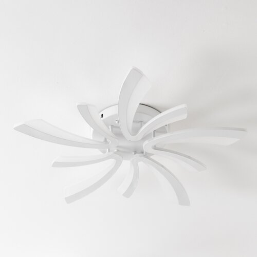  Brilagi - LED prigu&amp;scaron;iva plafonski luster TWIST LED/55W/230V 3000-6500K bela +daljinski upravljač Slike