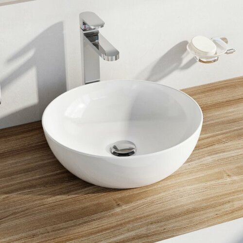 Ravak UNISLIMB400 Uni 40 x 40 cm okrogli nadpultni umivalnik Cene