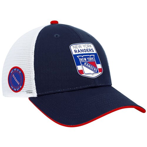 Drugo New York Rangers 2023 Draft Authentic Pro Structured Trucker-Podium kapa Slike