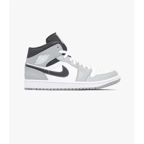 Nike Modne superge Air Jordan 1 Mid Light Smoke Grey Anthracite Siva Cene