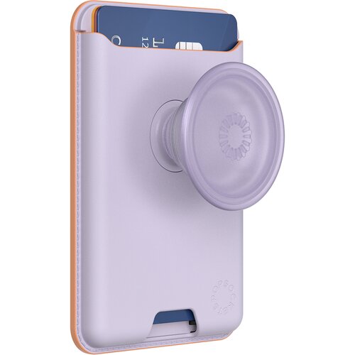 Popsockets MagSafe PopWallet Card Case s stojalom PopGrip in Selfie, Lavanda, (5000065587) Cene
