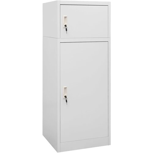 Ormarić za sedla svjetlosivi 53 x 53 x 140 cm čelični Cijene