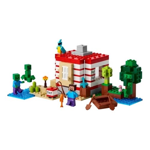 Lego minecraft the tnt jungle house ( LE21275 ) Cene