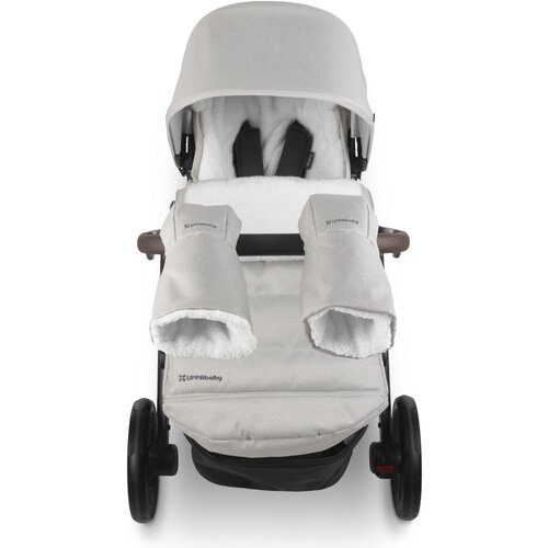 Uppababy Dodatek rokavice/handmuff Savannah V2 pearl gray jacquard Cene