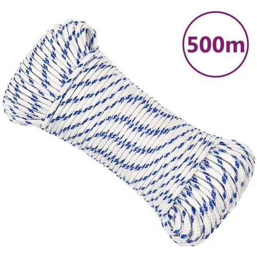  Brodski konop bijeli 4 mm 500 m od polipropilena Slike