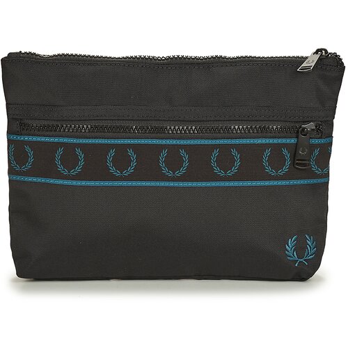 Fred Perry CONTRAST TAPE SACOCHE BAG Crna Slike