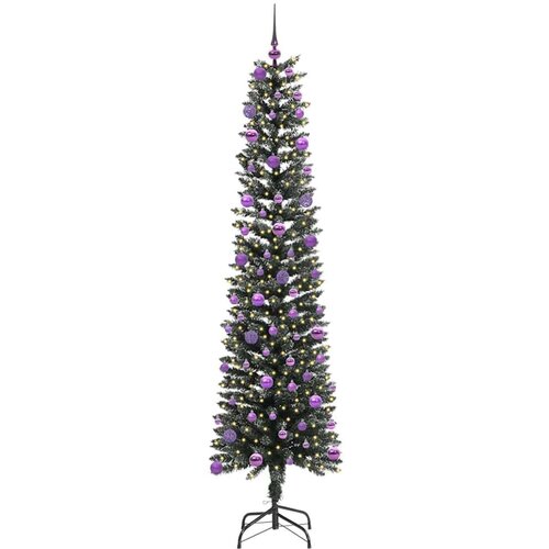 VidaXL Umjetno božićno drvce s stalakom Zelena 58 x 58 x 210 cm Slike