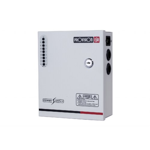 PROVISION-ISR 8-kanalno profesionalno napajaje 12V/5A + mesto za bateriju provision PR-5A8CH-B Cene