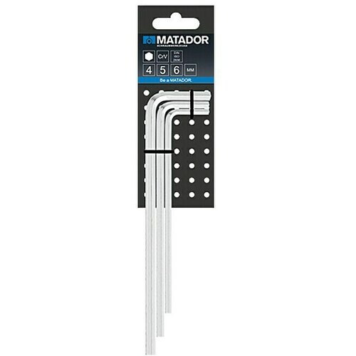 Matador set imbus ključeva dugi (3 -dij., 4 - 6 mm) Slike