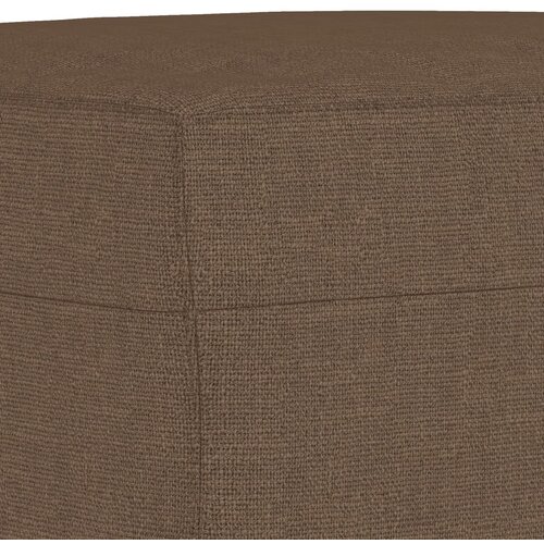  4-dijelni set sofa s jastucima smeđi od tkanine Slike