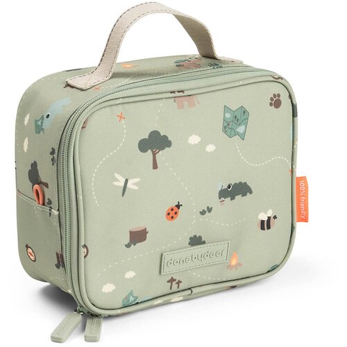 Done By Deer izolirana torba za malico tiny trails green 2,8l Cene