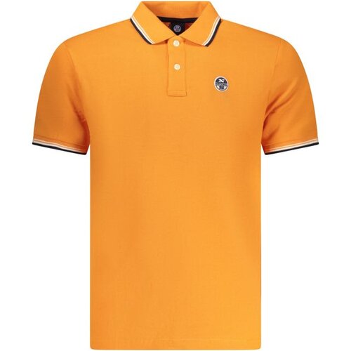 North Sails Polo majice kratki rokavi 995029000ar07233xl Oranžna Slike
