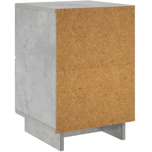  Noćni ormar Betonska siva 33 5 x 34 5 x 50 cm Konstruirano drvo - Betonska siva 1 Slike