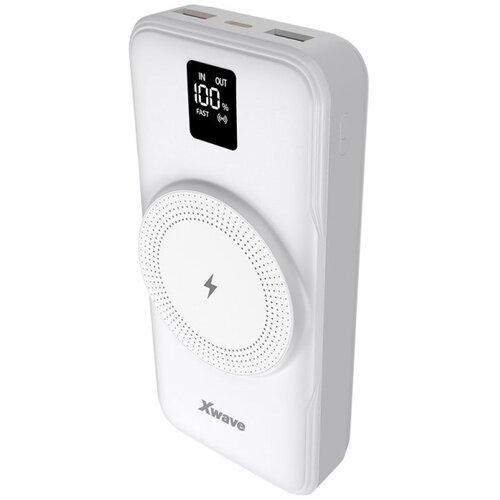 X Wave GoEnergy 20Wd white Power bank eksterna baterija 20000mAh/20W/15W wireless/PD/QC3.0 Cene