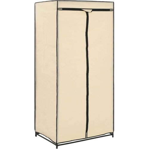 VidaXL garderobne omare 2 kosa 75x50x160 cm krem Slike