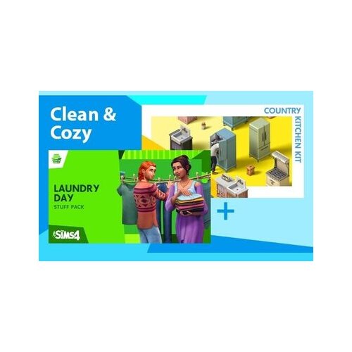 Origin the sims 4: clean & cozy (dlc) (pc/mac) key europe Cene