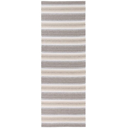Narma smeđa tepih staza pogodna za eksterijer Run&amp;ouml;, 70 x 250 cm Slike