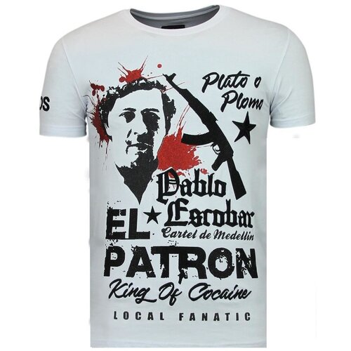 Local Fanatic Majice s kratkimi rokavi 65019263 Bela Cene