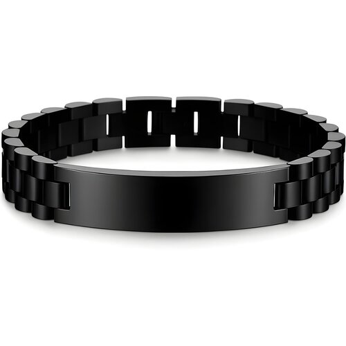  Mu&amp;scaron;ka narukvica AX-38434 - Crna/21cm/12mm KP38434 Slike