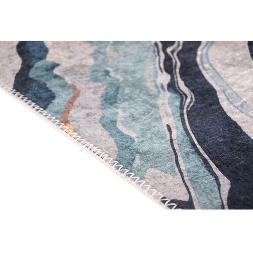 Vitaus Rumena/modra pralna preproga 60x100 cm Colors of Joy &amp;ndash; Slike