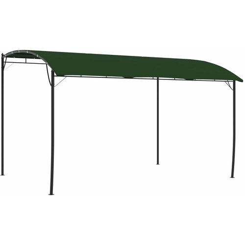 Gazebo 4 x 3 x 2,55 m Zelena Tkanina i Aluminij 180 Cijene