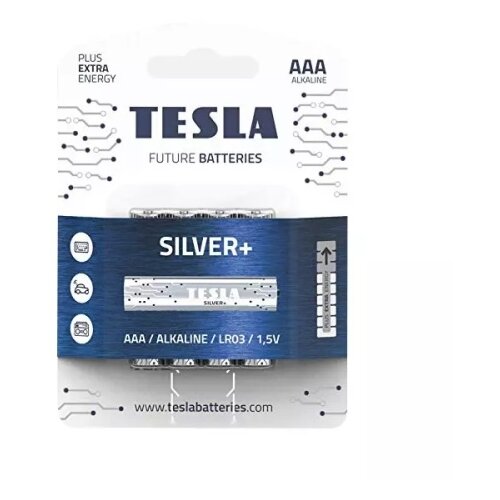 Tesla SILVER + Alkaline battery AAA 4 kom. Cene