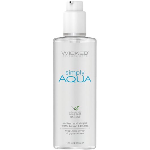 Wicked Simple Aqua - 100% veganski lubrikant (120 ml) Slike