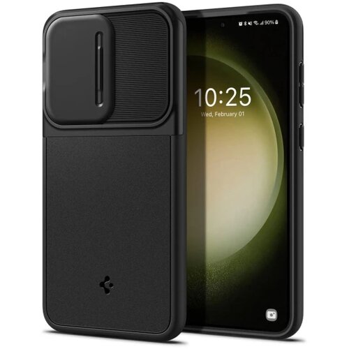 Spigen OPTIK ARMOR maska za GALAXY S23 BLACK Cijene