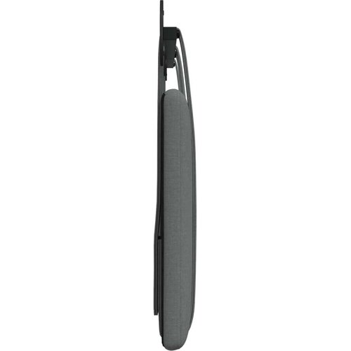  Držeće uzglavlje Zidne Tamno siva 210 x 55 x 5 cm tkanina - Tamno siva 200 cm bez LED svjetla Slike