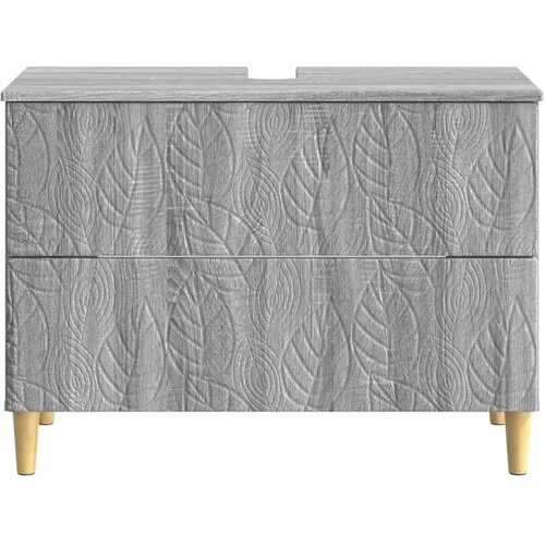  Kupaonski ormarić za sudoper DELFT Siva Sonoma 82 x 41 x 59 cm - Siva Sonoma Cijene