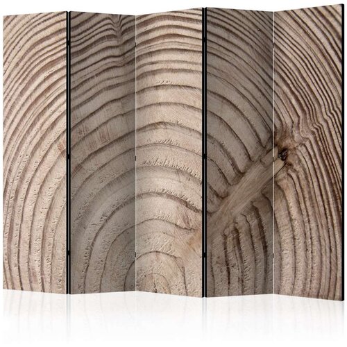  Paravan u 5 dijelova - Wood grain II [Room Dividers] 225x172 Slike